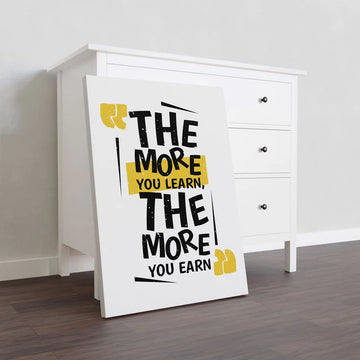More Learn More Earn Office Quote