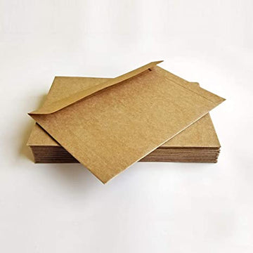alterEgo Premium Kraft Envelopes for Craft, Letters, Poetry, Cards, Invites