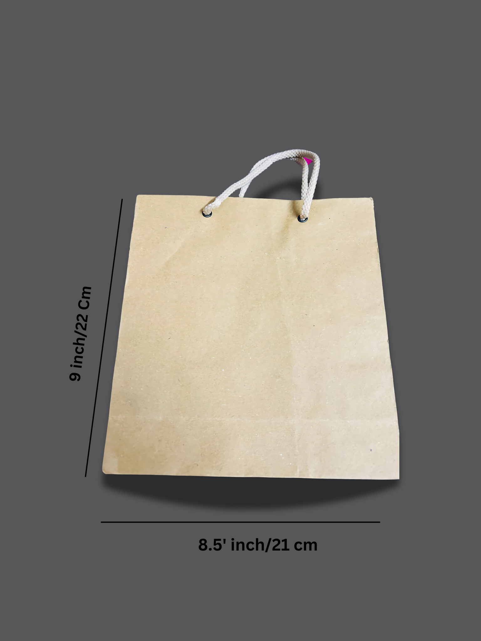 Eco-Friendly Brown Paper Bag - 9"x8.5"x3" | Recyclable Kraft Lunch, Gift, & Retail Packaging