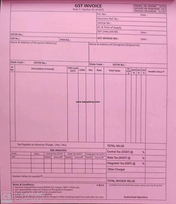 PRINTART Cash Memo Bill Book Payperprint