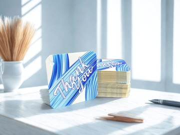 Square Thank You Tags – 6×6 cm (Pack of 100) | Premium Printed Gift & Packaging Tags