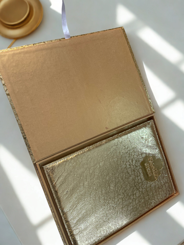 Luxury Golden Nikah Nama Folder