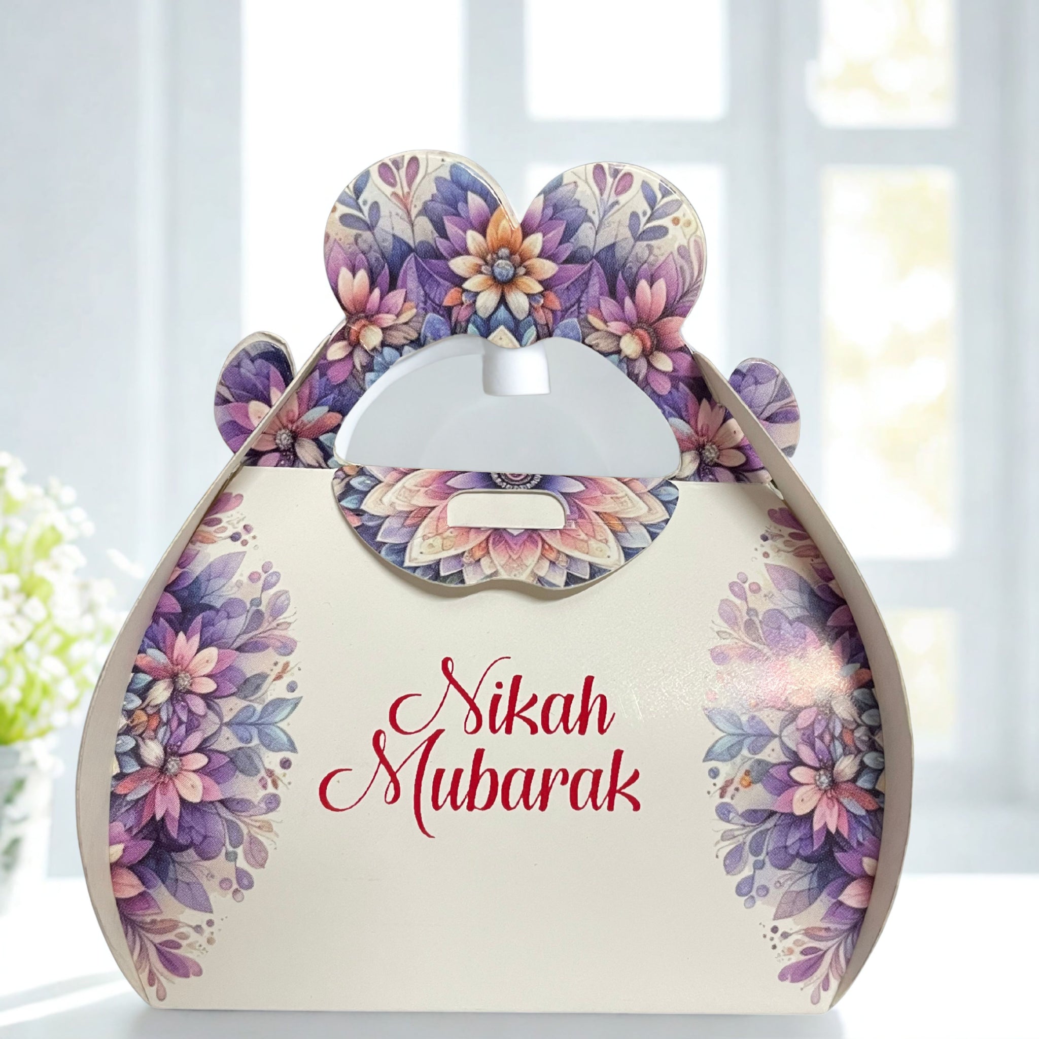 Basket Floral Wedding Gift Box
