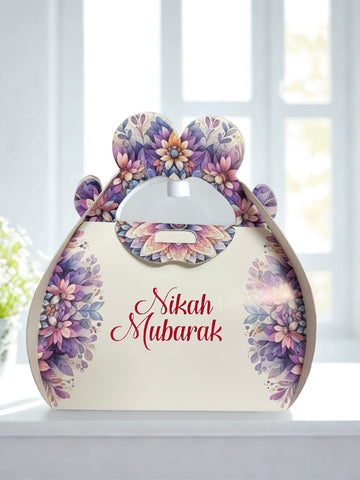 Basket Floral Wedding Gift Box