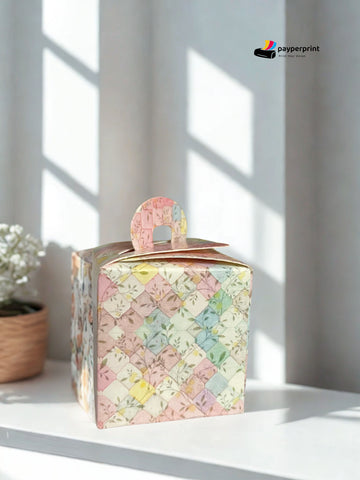 Mini Pastel Cube Gift Box